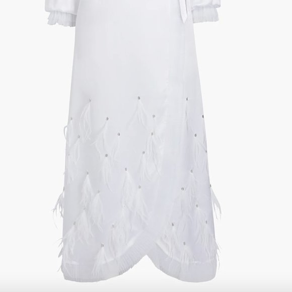 The Dolly Robe (White) (Hill House) - Picture 6 of 6